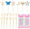 TYXHXTF 12 Kits Baguette Magique, Activité Manuelle, Loisirs Créatifs, Artisanat en Bois à Peindre, Cadeau Anniversaire, Fête Décoration Enfants, pour Filles Cadeau
