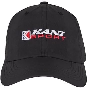 Karl Kani Unisex Sports Shadow Stripe Cap Black, one Size