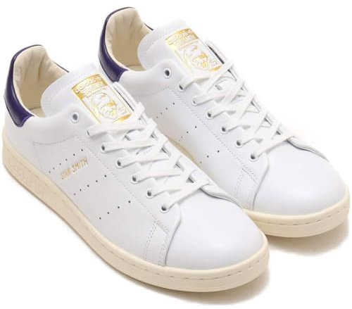 Adidas ID1415 Stan Smith Lux Stan Smith LUX Scarpe Sneakers Calzature Bianco/College Viola/Bianco Crema, Calzature Bianco/Viola College/Bianco Crema, 28.0 cm