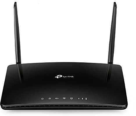 TP-Link Router doméstico AC1200 sin SIM, compatible con 4G+ Cat6, 867 Mbps + 300 Mbps, Archer MR600/A
