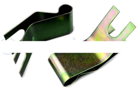 Staffette Fissaggio Cavo Freno A Mano Compatibile con Fiat 500 Epoca