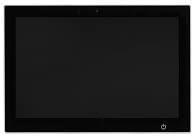 ALLNET Touch Display Tablet 12 Zoll zbh. Blende für Einbaurahmen, Silber breit
