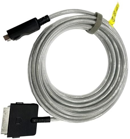 El cable VG-SOCC05 One Connect de 5 m solo es compatible con televisores OLED 4K de la serie S95D Samsung (compatible con QE55S95DA, QE65S95DAT, QE77S95DAT, 2024)