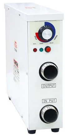 OUHFCASN Calentador de Agua eléctrico con Bomba de Calor de 5,5 kW a 15 kW for Piscinas y spas, 220 V/380 V Calefacción eficiente(Digital 15kw)