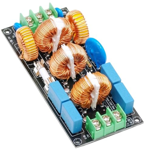 220V Interferenze Elettromagnetiche Filtro 4 Stage Design Sound Power Noise Eliminators Per Home Theater Sistemi Home Theater Linee di Alimentazione Condizionatore