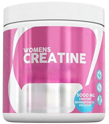 Kreatin für Frauen | Kreatin-Monohydrat | Nahrungsergänzungsmittel nach dem Training für Frauen | Fördert Muskelwachstum, schnelle Erholung und Ausdauer | Speziell für Frauen entwickelt