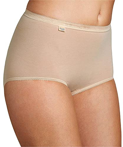 Sloggi Damen Basic+ Maxi 3p Slip, Skin, 44 EU