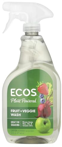 Earth Friendly Products Fruit & Vegetable Wash, 22 fl oz by Earth Friendly