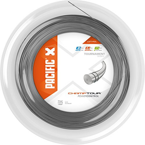 pacific Tennissaite ChampTour - 200m-Rolle, silber, 1.25mm/16L, PC-2081.74.08