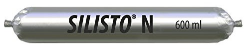 SILISTO N silicone bianco 600 ML tubo, 1 cartuccia/Tubetto