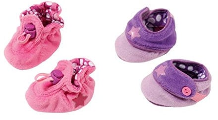 Zapf Creation 822098 - Baby Born, Schuhe(Rosa/Lila)