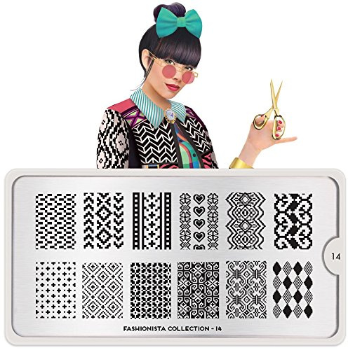 MoYou-London Schablone Fashionista Collection 14