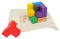 Wiemann Lehrmittel Soma-Würfel, buntes 3D-Würfel-Puzzle aus Holz, Knobelspiel