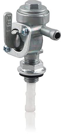 Keenso Gas Tank Fuel Switch M10 * 1.25 Oil Tank Tap Fuel Switch Valve Pump Petcock for Gasoline Generator Small Petcock for Fuel with Backnut Auto and Motorcycle Parts