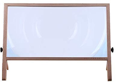 KHUY 3D Bildschirm Lupe Smartphone, 21in Multi-Szene Zoom 3D Film Verstärker, Premium HD Bildschirmvergrößerung Vergrößerung Telefon Notebook Tablet Projektor Einstellwinkel (Color : Brown Wood)