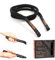 Phoenix Fitness Weighted Skipping Rope - Heavy Weight Jump Rope for Full Body Cardio, HIIT, MMA, Calorie Burn, Fat Loss, Strength, Muscle & Endurance Training for Adults - Black, 2.9m