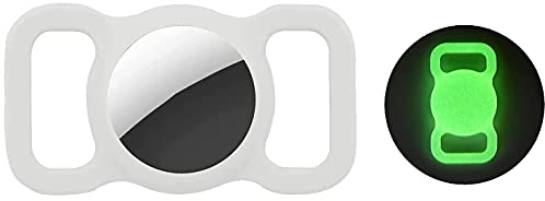 Sichy Airtag Collare per cani, Pet Custodia Protettiva in Silicone per Apple Airtag GPS Finder, Porta Airtag per Apple, collare per cani e gatti, accessori per animali domestici