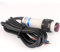 GUUZI 30cm Interruttore Fotoelettrico Diffuso M18 Regolabile Sensore Ottico a Tre Linee NPN NO (Normalmente Aperto) Interruttore di Prossimità 6-36VDC E3F-DS30C4