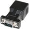 DTech DB9 auf RJ45 Serieller Adapter RS232 Stecker auf RJ-45 Buchse Ethernet Konverter Kompatibel mit Standard 9 Pin RS-232 Geräten