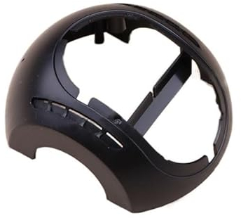 OwlKay Drohne Zubehör für YUNEEC Typhoon H480 Q500 4K CGO3+ PTZ Kamera Zubehör Sphärisches Gehäuse vorne und hinten Kunststoffgehäuse, Kamera-Vordertasche