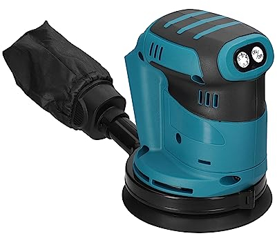 Mulcort Levigatrice orbitale senza fili con motore brushless da 125 mm Smerigliatrice per legno Lucidatrice per auto elettrica Legno multifunzionale Ceretta in metallo Lucidatura Levigatrice