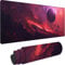 Tappetino Mouse xxl Gaming 1000x500 mm, Rosso Tappetino per Mouse Luna Tappetino Mouse Gaming, Migliora Precisione e Velocità, Tappetino Pc Scrivania per Ufficio e Gaming Decorazione Regalo Y-O