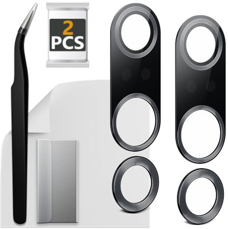 ExtKry 2 Pezzi Vetro Fotocamera per Huawei P20 PRO CLT-L29/L09/L00/L01/L04 Sostituzione Lente Posteriore Original HD Camera Glass + Kit di Riparazione