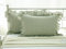 Kissenbezüge mit Rüschen, kariert, kariert, kariert, kariert, King-Size-Kissenbezüge, gewaschene Baumwolle, Bauernhaus, Landhaus-Kissenbezüge für Bett/Sofa (50,8 x 91,4 cm, Salbeigrün / Weiß kariert),
