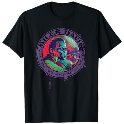 Miles Davis und die Suche nach dem Sound Circle-Logo T-Shirt
