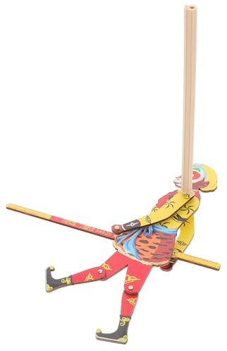 BESPORTBLE König AFFE Schattenspielzeug Holz Chinesisch Traditionell Puppenspiel Für Erwachsene Party Handwerk Fesselndes Spielerlebnis