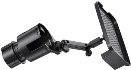 Alipis Vehicle Mounted Drink Holder Car Cup Holder Expander Snack Tray Easy to Use Black