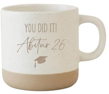 Abitur 2026 Tasse – Abi Geschenk You did it – Abschluss Schule – Abitur bestanden – Keramik Becher Abi 2026 Geschenk
