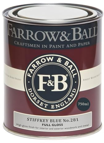Farrow & Ball Stiffkey Blue No. 281 Full Gloss 750ml