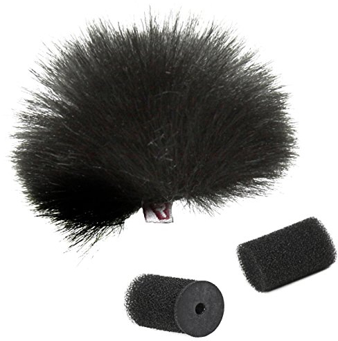 Rycote 065514 Bonnette universelle pour microphone cravate Noir