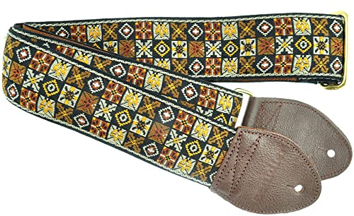 Souldier Guitar Strap (GS0296NM01WB), Woodstock - Brown, Medium