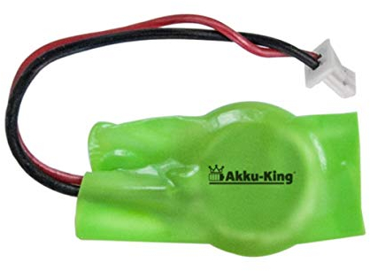 Backup, CMOS Knopfzelle kompatibel mit Asus 0108, 1207 - Li-Ion 40mAh - für Eee PC 1005H, 1005HAB, 1005HA-EU1X-BK, EPC-105VWT, 1005HA-VU1X-BU
