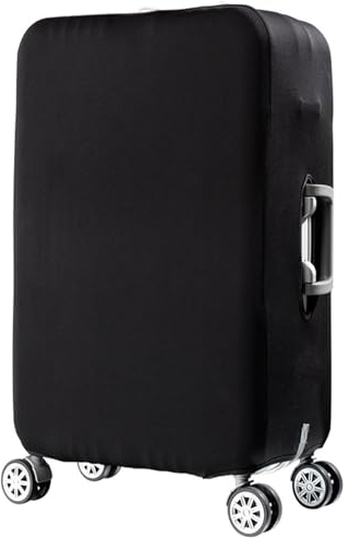 Spandex Reisegepäck Organizer Koffer Staubschutz Trolley Protector passt 28 bis 30 Zoll Gepäck Fall Sleeve Print Schwarz