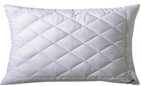 billerbeck Kopfkissen Silver-Dream - Kopfkissen 40 x 80 cm mit Reißverschluss – Kissen mit Silberveredlung – individuell anpassbar