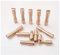 MYIW Fixations de couteaux en laiton EDC Rivets, visseuses Corby, bouton de manche de couteau bricolage - 10 ensembles (laiton, 0.2)