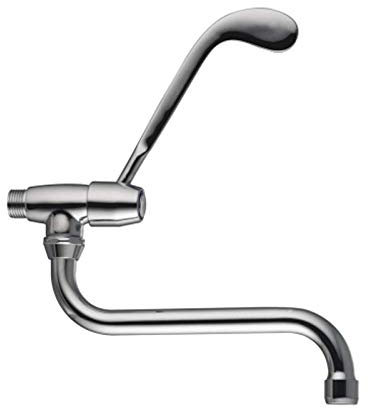 Rubinetto Snodo Leva Clinica Cromato Cod. 454 Porta E Bini