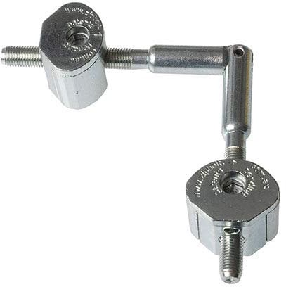Blueprint Joinery Zipbolt Full Mitre Handrail Fixing for 90 Degree Turn - Combine 2X Rails Together with Angles Ranging from 80° - 180°. Zip Bolt with Cam Nuts. Staircase Handrail Kit.