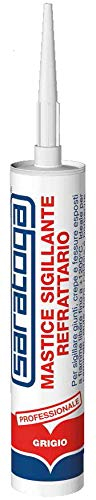 MASTICE REFRATTARIO CARTUCIA GRIGIO