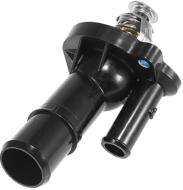X AUTOHAUX Engine Coolant Thermostat Housing Assembly for Mazda 3 6 MX-5 CX-7 for Lincoln MKZ for Ford Fusion Escape Focus 34046 LF7015170