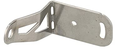 MZA Kennzeichenhalter aus Edelstahl - Simson S50, S51, S70, KR51/2 Schwalbe, SR50, SR80