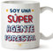 MUGFFINS Tazas para AGENTE FORESTAL mujer - En Español - Soy Súper - 11 oz / 330 ml - Regalo original y divertido