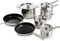 Robert Welch Campden Cookware Set 7 Piece with 3 Free Non-Stick Utensils. Suitable for Induction & All Cooking Methods. Saving £162.00.