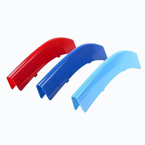 Cymwer Decorazione per Auto Griglia Adesiva Striscia Fibbia per BMW Serie 3 E46 1997-2004