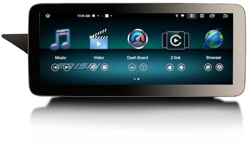 12,3 8GB+128GB Qualcomm 8 Kern Android 14 DAB+ Autoradio Für Mercedes-Benz E-Klasse W/S212 2009-2012 NTG 4.0 Navigation CarPlay Android Auto WiFi Bluetooth 5.1 USB 4G CANbus COMAND 2K IPS Bildschirm
