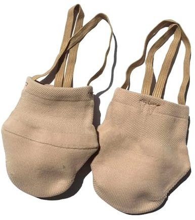 SSZYace Erwachse Halbsohlen Ballettschuhe Ballettschläppchen Pirouette Tanzschuhe Schläppchen für Mädchen Tanzschuhe halbe Zehe Gymnastikschuh Ballett Tanz Yoga Schuhe für L