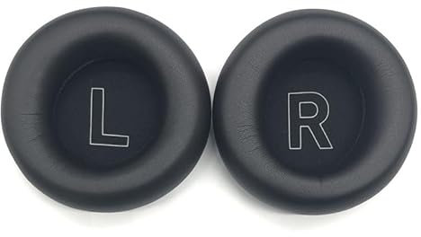 XBERSTAR Kopfhörer-Ohrpolster, schwarze Ohrpolster für B&O Beoplay H4 Bluetooth-Headset-Abdeckung, Schwamm-Abdeckung, Ohrpolster, On-Ear-Pads